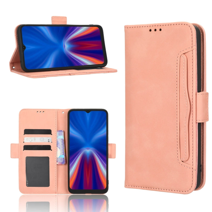 Funda de piel para teléfono con textura de piel de becerro y ranuras para tarjetas, For Xiaomi 12T Pro, For Xiaomi Civi 2 5G / 12 Lite NE, For Umidigi G1