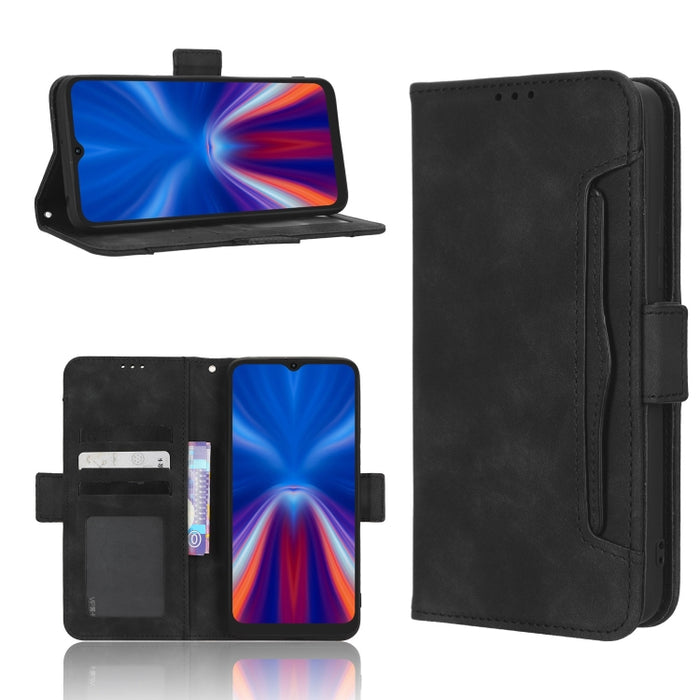 Funda de piel para teléfono con textura de piel de becerro y ranuras para tarjetas, For Xiaomi 12T Pro, For Xiaomi Civi 2 5G / 12 Lite NE, For Umidigi G1
