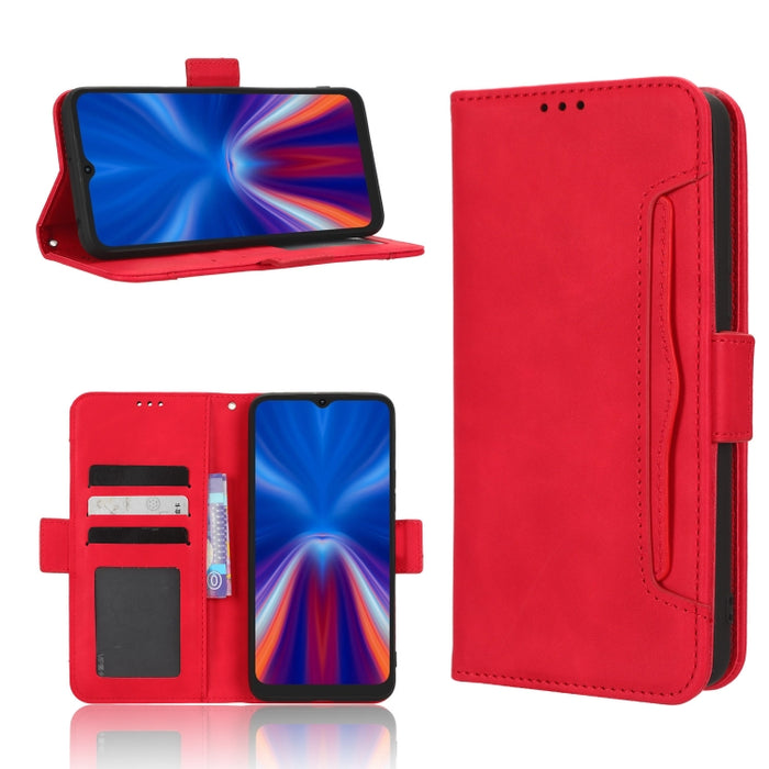 Funda de piel para teléfono con textura de piel de becerro y ranuras para tarjetas, For Xiaomi 12T Pro, For Xiaomi Civi 2 5G / 12 Lite NE, For Umidigi G1
