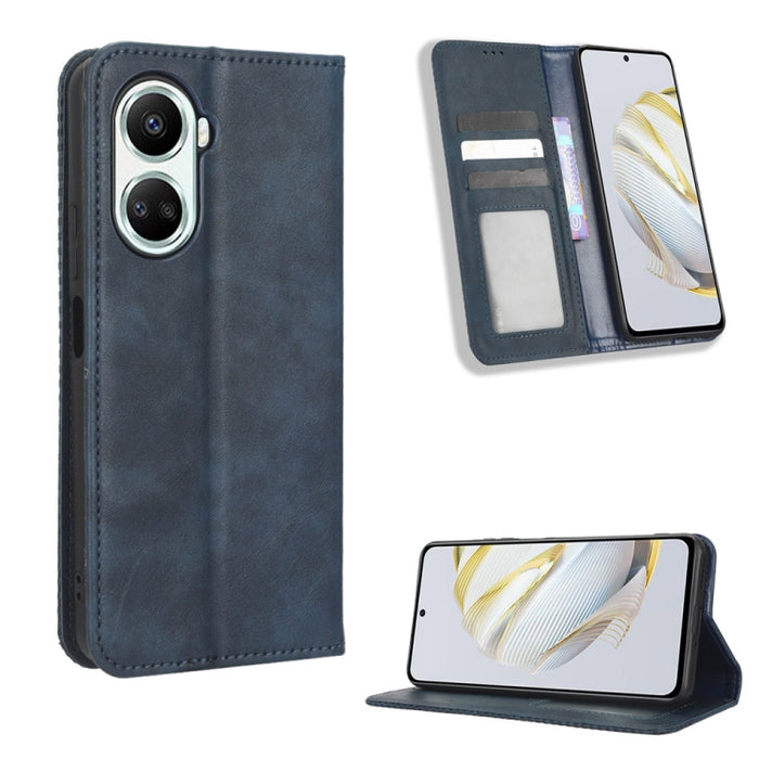Caja de teléfono de cuero con textura retro con hebilla magnética, For Tecno Pop 6 Pro BE8, For Infinix Hot 20i, For Infinix Note 12 Pro 4G X676B, For Tecno Pova Neo 2, For Xiaomi Redmi 11 Prime 4G, For Xiaomi Redmi A1+, For Xiaomi Redmi Note 12 5G    ...
