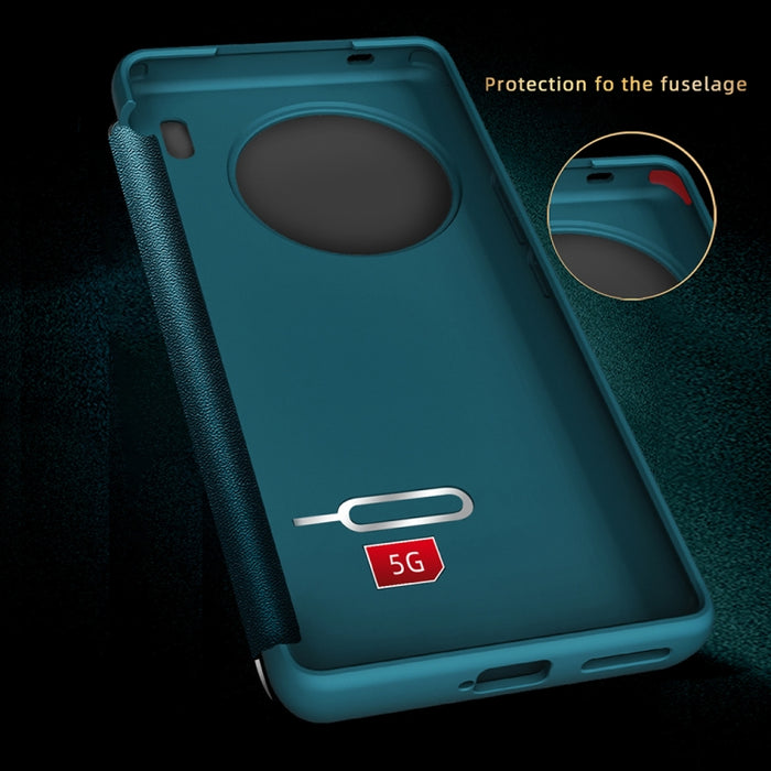 Estuche de cuero con tapa horizontal a prueba de golpes con ventana lateral magnética, For vivo X90, For vivo X90 Pro, For vivo X90 Pro+, For Xiaomi 13, For Xiaomi 13 Pro