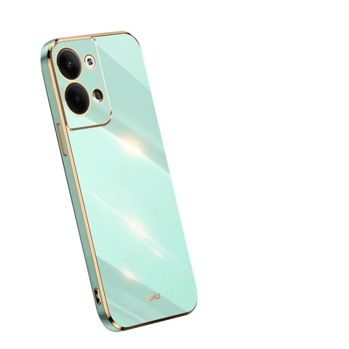 XINLI Straight 6D Plating Gold Edge TPU Funda para teléfono, For OPPO Reno9 Pro+, For Xiaomi 13 Pro
