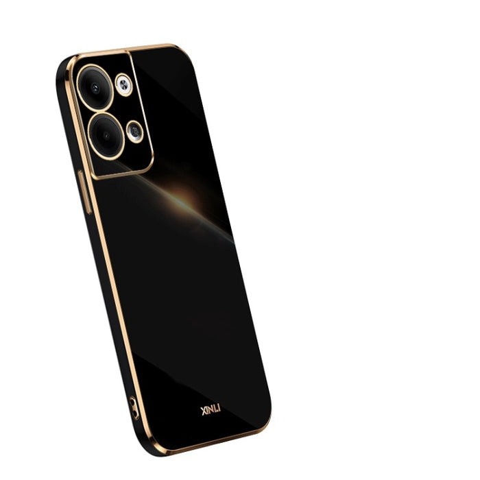 XINLI Straight 6D Plating Gold Edge TPU Funda para teléfono, For OPPO Reno9 Pro+, For Xiaomi 13 Pro