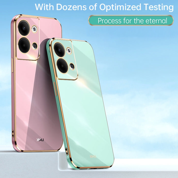 XINLI Straight 6D Plating Gold Edge TPU Funda para teléfono, For OPPO Reno9 Pro+, For Xiaomi 13 Pro