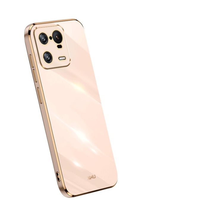 XINLI Straight 6D Plating Gold Edge TPU Funda para teléfono, For OPPO Reno9 Pro+, For Xiaomi 13 Pro