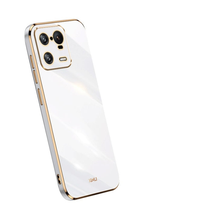 XINLI Straight 6D Plating Gold Edge TPU Funda para teléfono, For OPPO Reno9 Pro+, For Xiaomi 13 Pro