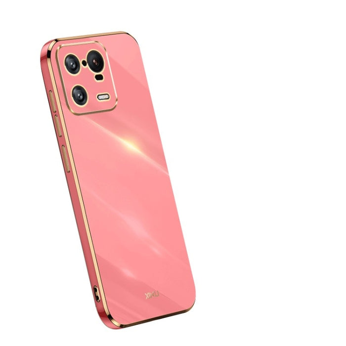 XINLI Straight 6D Plating Gold Edge TPU Funda para teléfono, For OPPO Reno9 Pro+, For Xiaomi 13 Pro