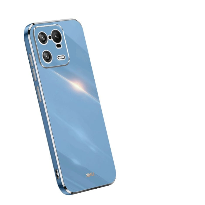 XINLI Straight 6D Plating Gold Edge TPU Funda para teléfono, For OPPO Reno9 Pro+, For Xiaomi 13 Pro