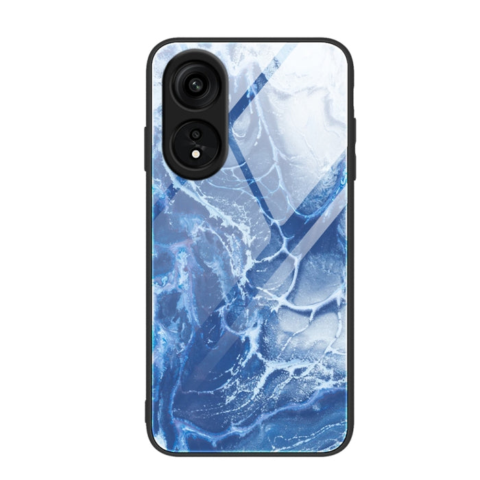 Caja de teléfono de vidrio con patrón de mármol, For Xiaomi 13, For Xiaomi 13 Pro, For Xiaomi Redmi A1+, For OPPO A1 Pro