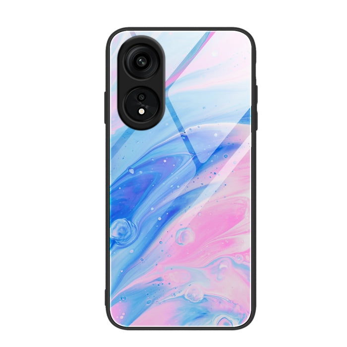 Caja de teléfono de vidrio con patrón de mármol, For Xiaomi 13, For Xiaomi 13 Pro, For Xiaomi Redmi A1+, For OPPO A1 Pro