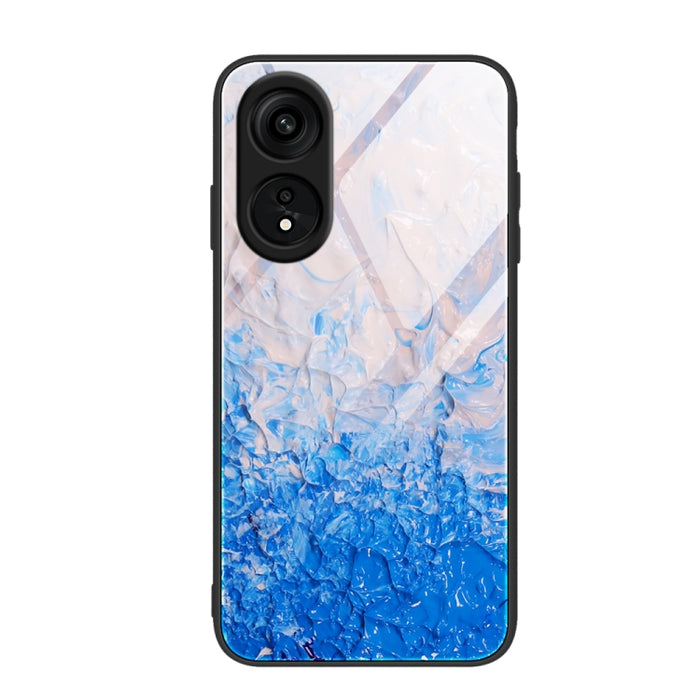 Caja de teléfono de vidrio con patrón de mármol, For Xiaomi 13, For Xiaomi 13 Pro, For Xiaomi Redmi A1+, For OPPO A1 Pro