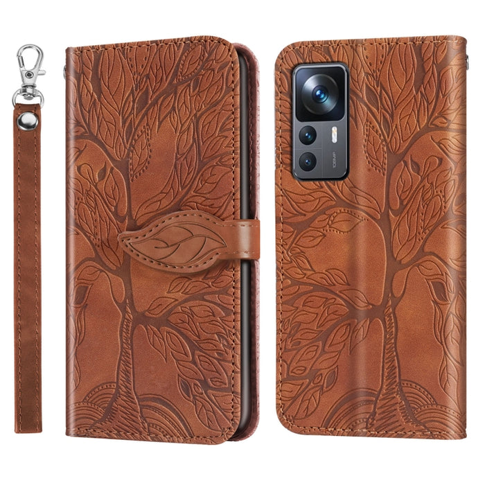 Estuche para teléfono de cuero con estampado de árbol de vida, For Samsung Galaxy A24 5G, For Samsung Galaxy A54 5G, For Samsung Galaxy A34 5G, For Xiaomi Redmi A1, For Xiaomi 13, For Xiaomi 13 Pro, For Xiaomi 12T