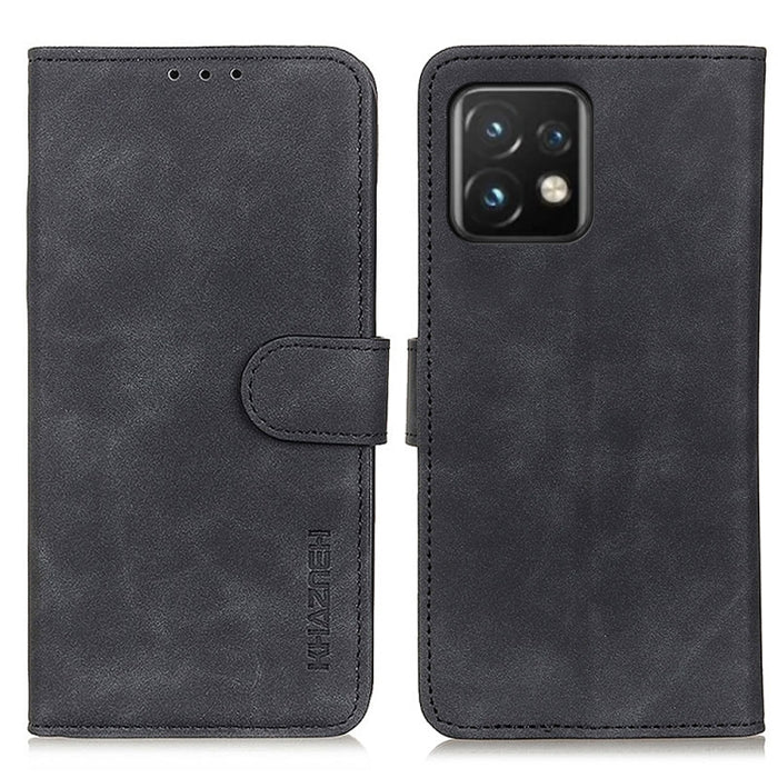 Estuche para teléfono de cuero con textura retro KHAZNEH, For Motorola Moto Edge 40 Pro 5G / X40 / X40 Pro, For Xiaomi 13, For Xiaomi 13 Pro