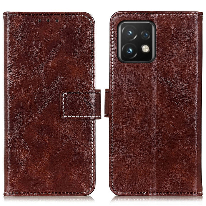 Estuche para teléfono de cuero con textura retro Crazy Horse, For Motorola Moto Edge 40 Pro 5G / X40 / X40 Pro, For Xiaomi 13, For Xiaomi 13 Pro