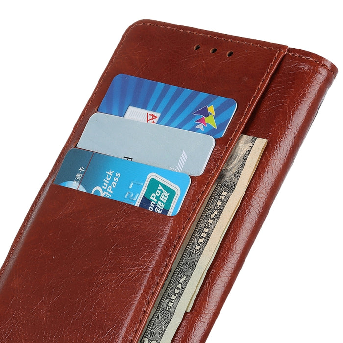 Estuche para teléfono de cuero con textura de napa con hebilla de cobre, For Motorola Moto Edge 40 Pro 5G / X40 / X40 Pro, For Xiaomi 13, For Xiaomi 13 Pro