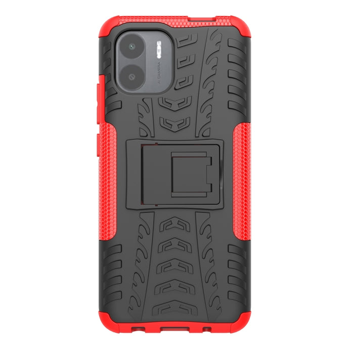 Funda para teléfono con textura de neumático TPU + PC con soporte, For Xiaomi Redmi A1 4G, For Samsung Galaxy S23 5G, For Xiaomi Poco M4 / M5, For Xiaomi Poco M5