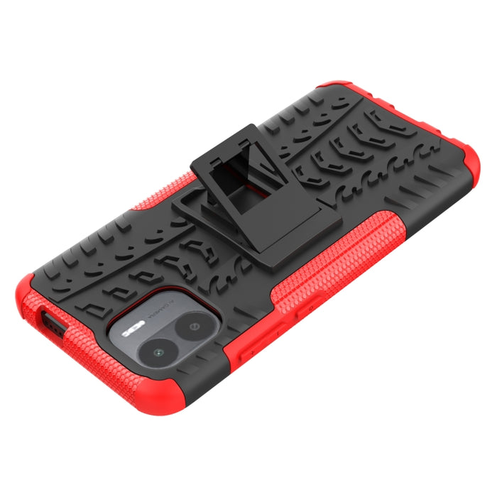 Funda para teléfono con textura de neumático TPU + PC con soporte, For Xiaomi Redmi A1 4G, For Samsung Galaxy S23 5G, For Xiaomi Poco M4 / M5, For Xiaomi Poco M5