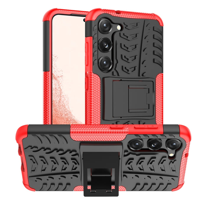 Funda para teléfono con textura de neumático TPU + PC con soporte, For Xiaomi Redmi A1 4G, For Samsung Galaxy S23 5G, For Xiaomi Poco M4 / M5, For Xiaomi Poco M5