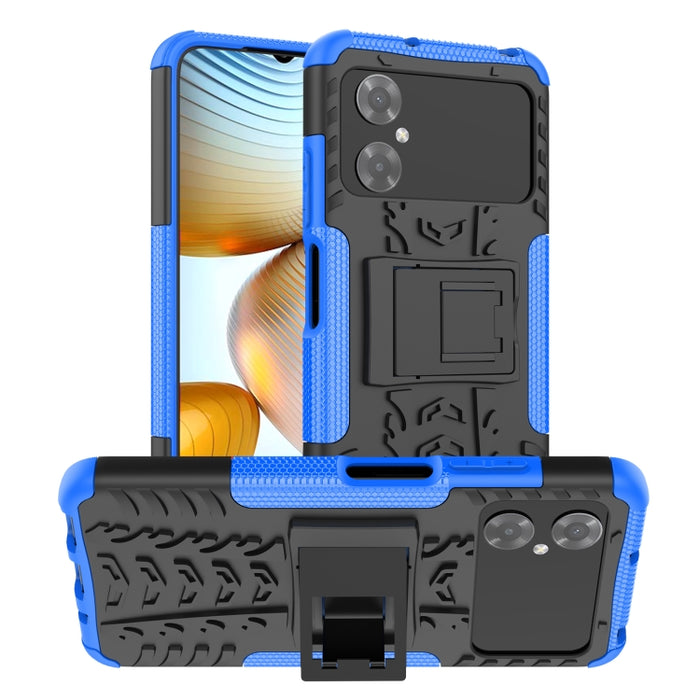 Funda para teléfono con textura de neumático TPU + PC con soporte, For Xiaomi Redmi A1 4G, For Samsung Galaxy S23 5G, For Xiaomi Poco M4 / M5, For Xiaomi Poco M5