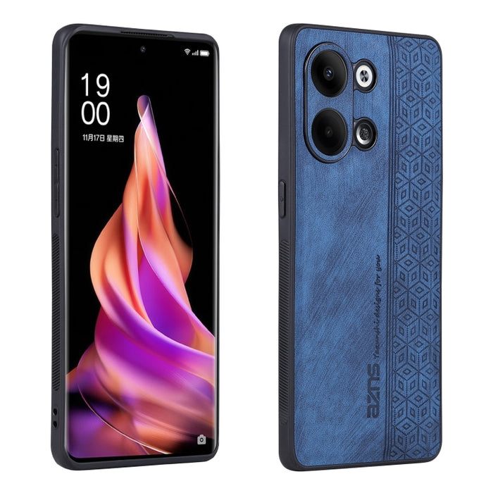 Estuche para teléfono con sensación de piel en relieve AZNS 3D, For OPPO Reno9 / Reno9 Pro, For Honor 80 SE, For Xiaomi 13 Pro