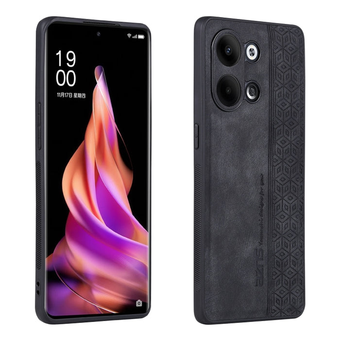 Estuche para teléfono con sensación de piel en relieve AZNS 3D, For OPPO Reno9 / Reno9 Pro, For Honor 80 SE, For Xiaomi 13 Pro