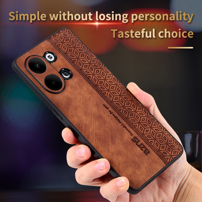 Estuche para teléfono con sensación de piel en relieve AZNS 3D, For OPPO Reno9 / Reno9 Pro, For Honor 80 SE, For Xiaomi 13 Pro