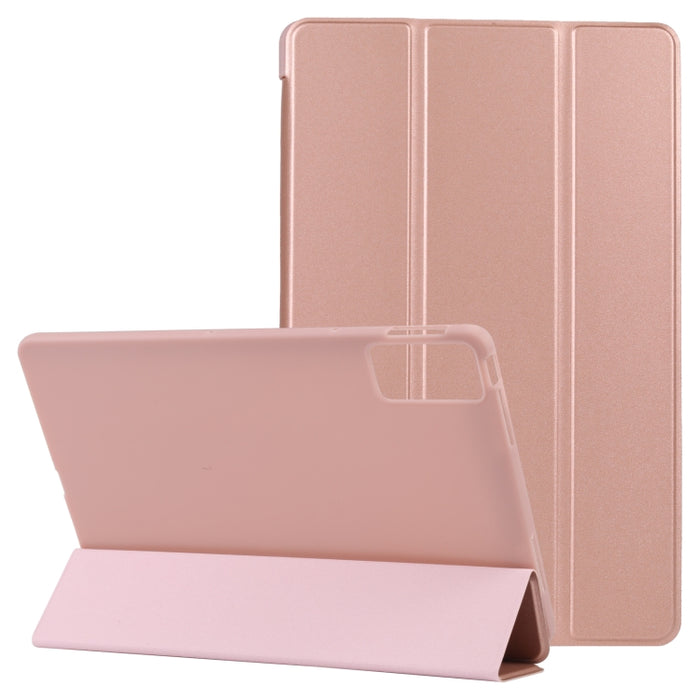 Estuche de cuero para tableta con tres pliegues, For Xiaomi Redmi Pad 10.61 2022