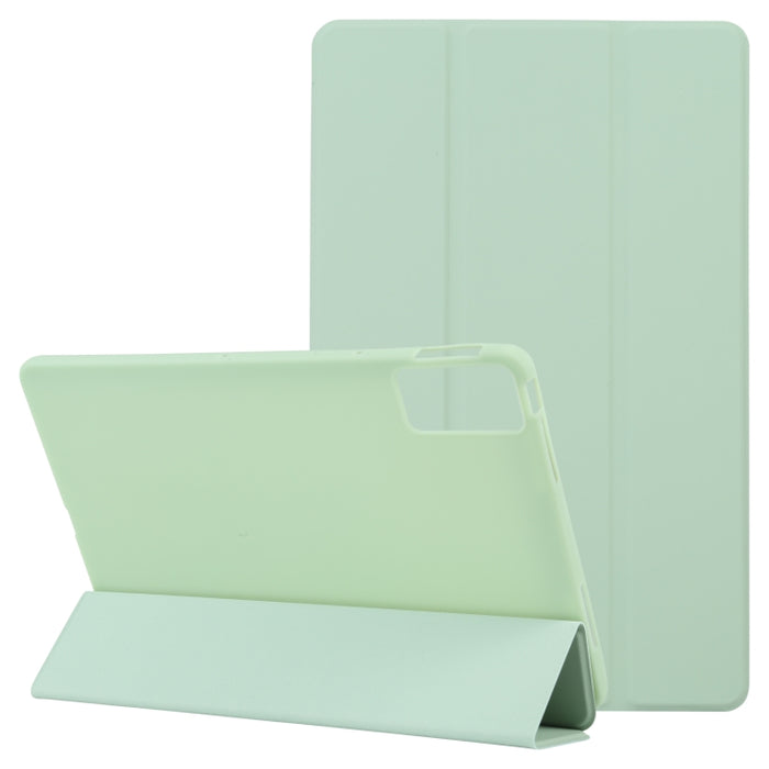 Estuche de cuero para tableta con tres pliegues, For Xiaomi Redmi Pad 10.61 2022