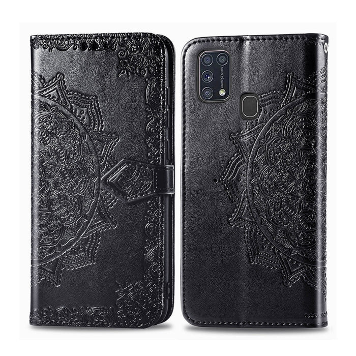 Patrón de mandala en relieve PC + TPU Funda de cuero con tapa horizontal con soporte y ranuras para tarjetas, For Kyocera Digno BX, For OPPO Realme C3, For Vivo Z6, For Xiaomi Redmi Note 9S, For Huawei Y6s (2019), For Huawei P40                        ...