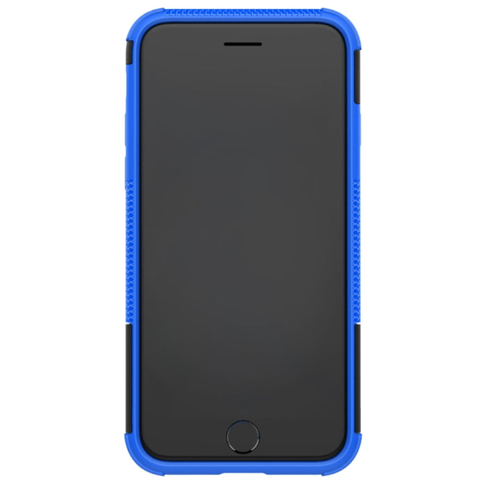 Estuche protector de TPU + PC a prueba de golpes con textura de neumático con soporte