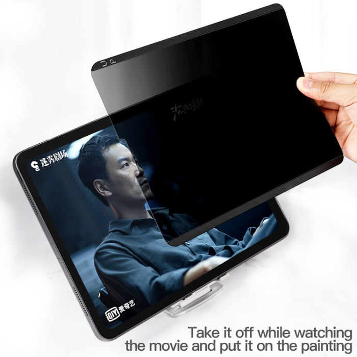 Película de pantalla de privacidad magnética extraíble, For iPad 10.2 / iPad Air 2019 10.5 / Pro 10.5, For iPad mini 6, For iPad Pro 11 2022 / 2021 / 2020 / 2018, For iPad Pro 12.9 2022 / 2021 / 2020 / 2018