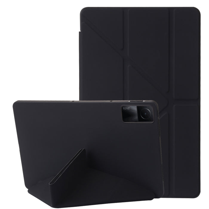 Funda de tableta de cuero de silicona de deformación, For Xiaomi Redmi Pad 10.6