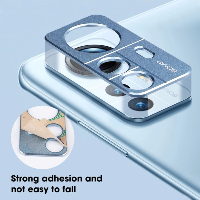 Tapa de lente de aluminio alto de metal, For Xiaomi 12, For Xiaomi 12X, For Xiaomi 12 Pro, For Samsung Galaxy S23 5G, For Samsung Galaxy S23+ 5G, For Samsung Galaxy S23 Ultra 5G