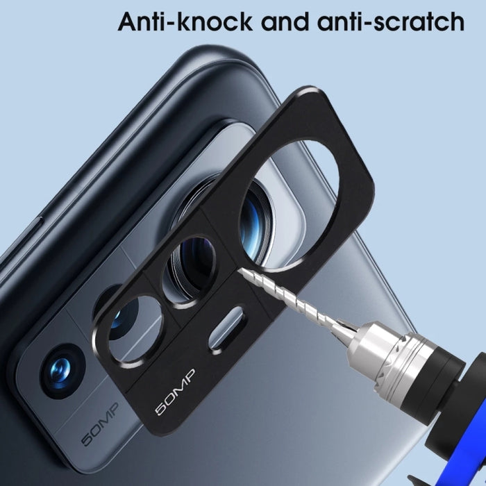 Tapa de lente de aluminio alto de metal, For Xiaomi 12, For Xiaomi 12X, For Xiaomi 12 Pro, For Samsung Galaxy S23 5G, For Samsung Galaxy S23+ 5G, For Samsung Galaxy S23 Ultra 5G