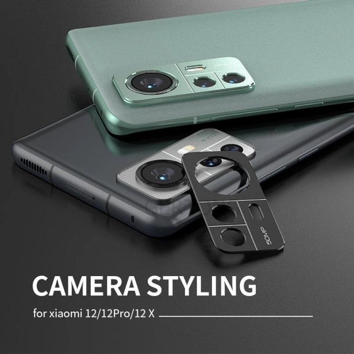 Tapa de lente de aluminio alto de metal, For Xiaomi 12, For Xiaomi 12X, For Xiaomi 12 Pro, For Samsung Galaxy S23 5G, For Samsung Galaxy S23+ 5G, For Samsung Galaxy S23 Ultra 5G