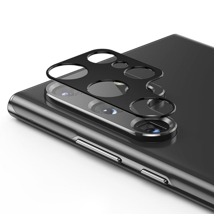 Tapa de lente de aluminio alto de metal, For Xiaomi 12, For Xiaomi 12X, For Xiaomi 12 Pro, For Samsung Galaxy S23 5G, For Samsung Galaxy S23+ 5G, For Samsung Galaxy S23 Ultra 5G