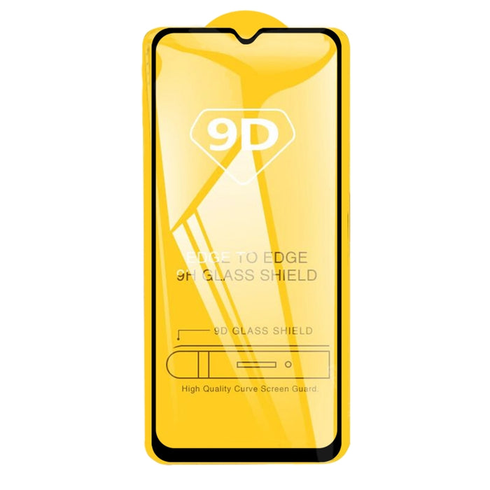 Película de vidrio templado de pantalla completa con pegamento completo 9D, For Xiaomi Redmi 10C (1 PCS)