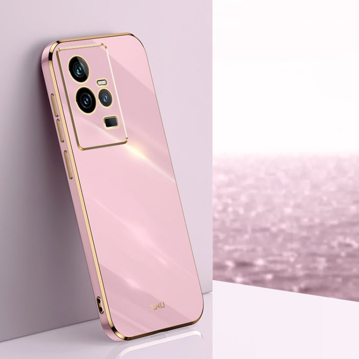 XINLI Straight 6D Plating Gold Edge TPU Funda para teléfono, For vivo iQOO 11 5G, For Realme 10 Pro 5G, For Realme 10 Pro+, For vivo Y02 4G, For Xiaomi Redmi K60, For Xiaomi Redmi K60E