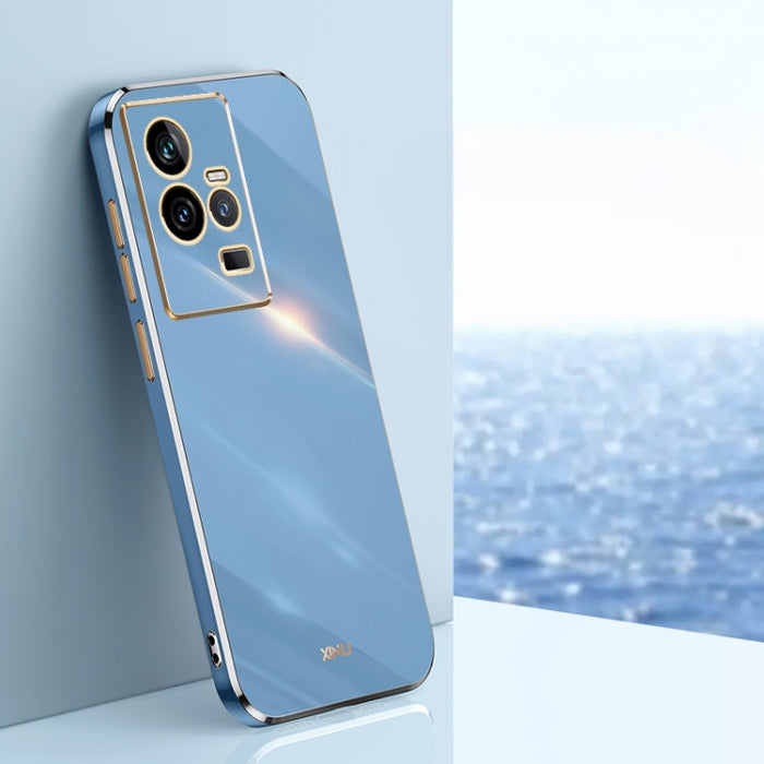 XINLI Straight 6D Plating Gold Edge TPU Funda para teléfono, For vivo iQOO 11 5G, For Realme 10 Pro 5G, For Realme 10 Pro+, For vivo Y02 4G, For Xiaomi Redmi K60, For Xiaomi Redmi K60E