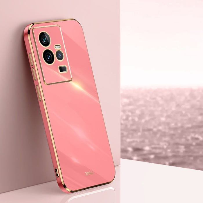 XINLI Straight 6D Plating Gold Edge TPU Funda para teléfono, For vivo iQOO 11 5G, For Realme 10 Pro 5G, For Realme 10 Pro+, For vivo Y02 4G, For Xiaomi Redmi K60, For Xiaomi Redmi K60E