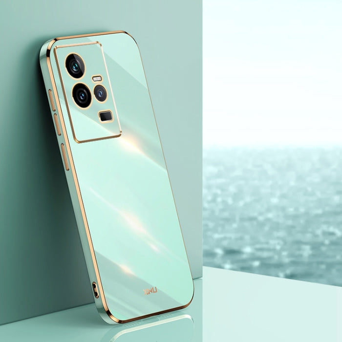 XINLI Straight 6D Plating Gold Edge TPU Funda para teléfono, For vivo iQOO 11 5G, For Realme 10 Pro 5G, For Realme 10 Pro+, For vivo Y02 4G, For Xiaomi Redmi K60, For Xiaomi Redmi K60E