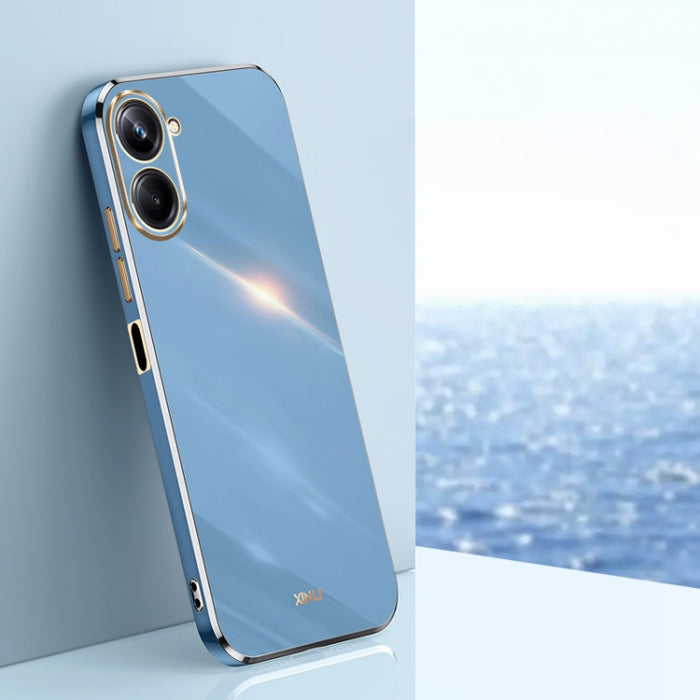 XINLI Straight 6D Plating Gold Edge TPU Funda para teléfono, For vivo iQOO 11 5G, For Realme 10 Pro 5G, For Realme 10 Pro+, For vivo Y02 4G, For Xiaomi Redmi K60, For Xiaomi Redmi K60E