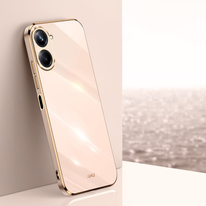XINLI Straight 6D Plating Gold Edge TPU Funda para teléfono, For vivo iQOO 11 5G, For Realme 10 Pro 5G, For Realme 10 Pro+, For vivo Y02 4G, For Xiaomi Redmi K60, For Xiaomi Redmi K60E