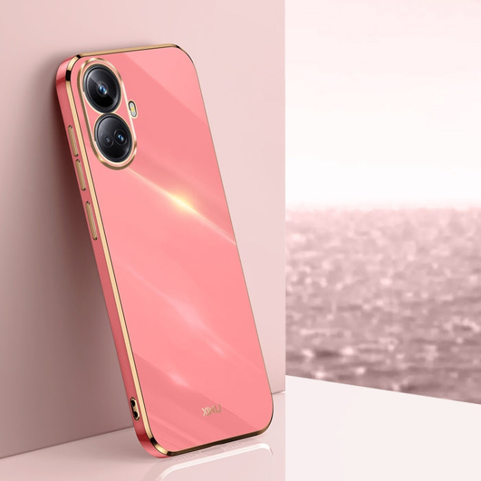 XINLI Straight 6D Plating Gold Edge TPU Funda para teléfono, For vivo iQOO 11 5G, For Realme 10 Pro 5G, For Realme 10 Pro+, For vivo Y02 4G, For Xiaomi Redmi K60, For Xiaomi Redmi K60E