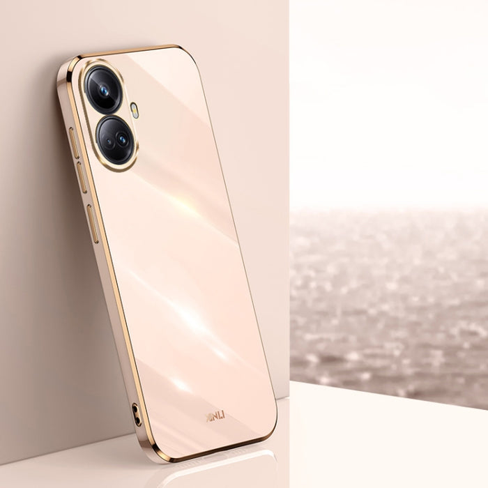 XINLI Straight 6D Plating Gold Edge TPU Funda para teléfono, For vivo iQOO 11 5G, For Realme 10 Pro 5G, For Realme 10 Pro+, For vivo Y02 4G, For Xiaomi Redmi K60, For Xiaomi Redmi K60E