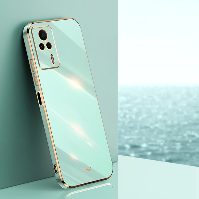 XINLI Straight 6D Plating Gold Edge TPU Funda para teléfono, For vivo iQOO 11 5G, For Realme 10 Pro 5G, For Realme 10 Pro+, For vivo Y02 4G, For Xiaomi Redmi K60, For Xiaomi Redmi K60E