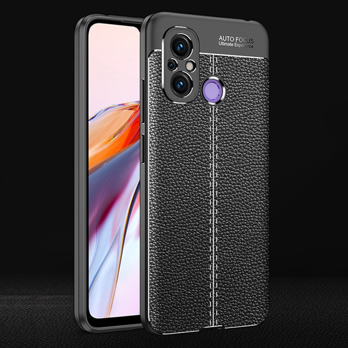 Funda de teléfono TPU a prueba de golpes con textura Litchi, For Xiaomi Redmi 12C, For Honor X9a, For OnePlus 11 5G