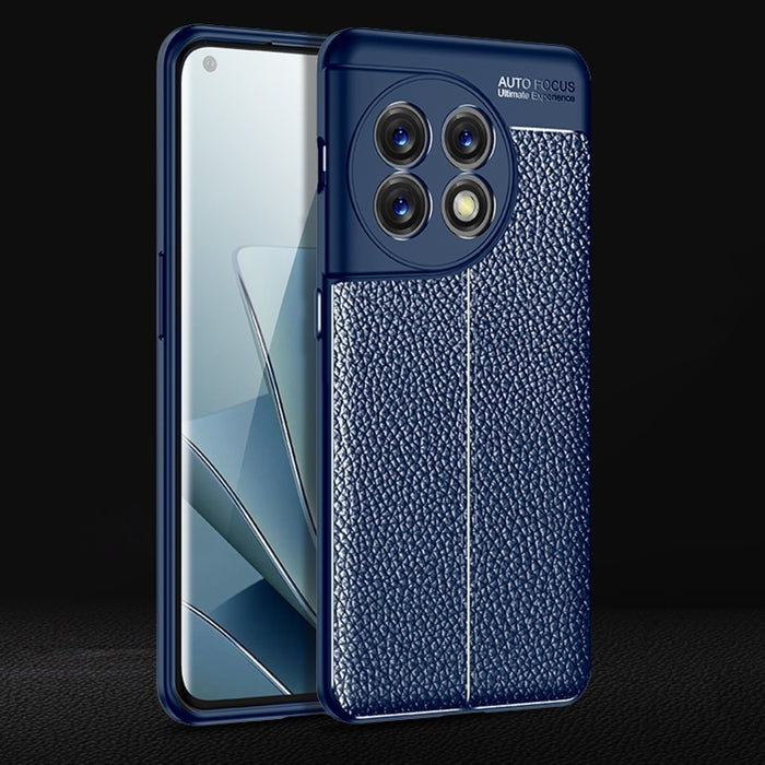 Funda de teléfono TPU a prueba de golpes con textura Litchi, For Xiaomi Redmi 12C, For Honor X9a, For OnePlus 11 5G