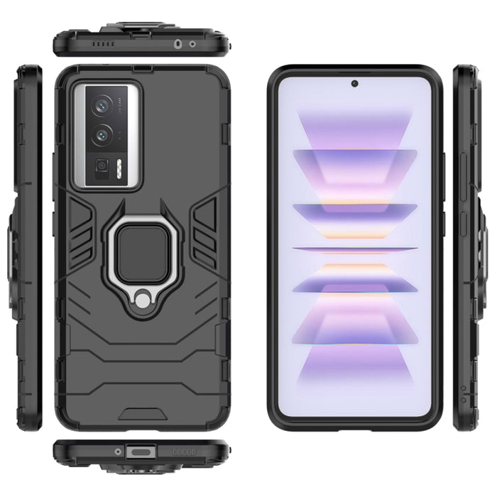 Soporte de anillo magnético PC + Funda de teléfono TPU, For Xiaomi Redmi K60, For Xiaomi Redmi K60 Pro, For Xiaomi Redmi K60E 5G