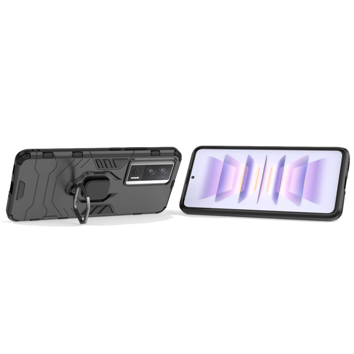 Soporte de anillo magnético PC + Funda de teléfono TPU, For Xiaomi Redmi K60, For Xiaomi Redmi K60 Pro, For Xiaomi Redmi K60E 5G